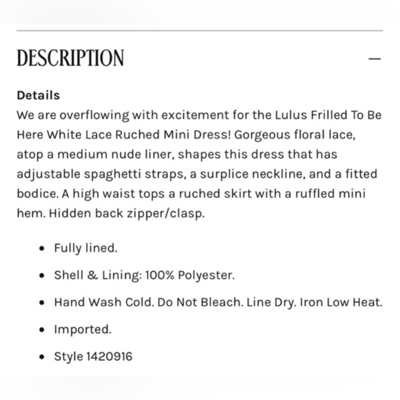 Lulus Frilled To Be Here Lace Floral Ruched Dress - Picture 6 of 9